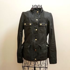 Women's J.Crew green utility jacket